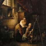 V. Hendrickx, Maler an der Staffelei - photo 2