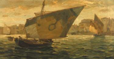 Ludwig Dill, Fischerboot 
