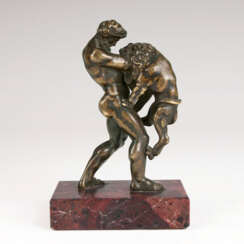 Bedeutende Bronze-Skulptur 'Hercules und der Nemäische Löwe'. Vettor Gambello gen. Camelio
