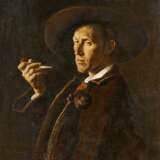 Portrait eines tiroler Herren mit Pfeife - Foto 1