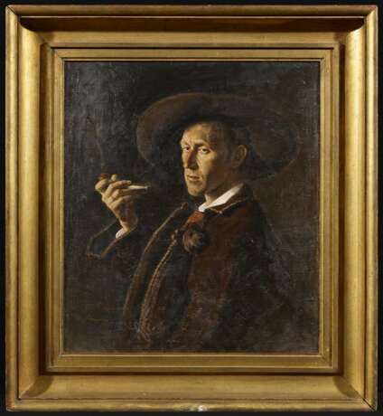 Portrait eines tiroler Herren mit Pfeife - фото 2