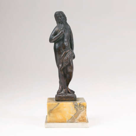Kleine Bronze-Statuette 'Neptun'. - Foto 1