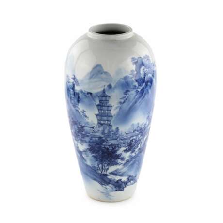 Фарфоровая китайская ваза Арита (Arita) 1912-1926 - фото 1
