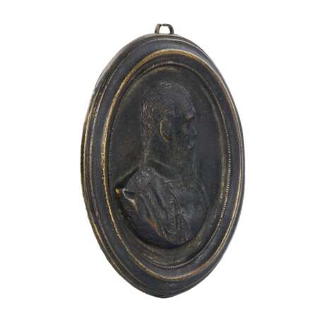Каслинский медальон Александр III. - фото 2