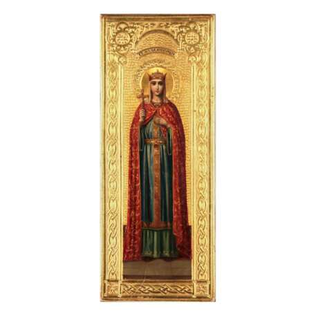 Икона Св. Александра. Рубеж 19 -20 веков. - Foto 1