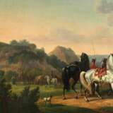 Ж.Ф.Ж. ШВЕБАШ-ДЕСФОНТЕН. Франция, 1769–1823 гг. Отдых Русской кавалерии. - фото 3