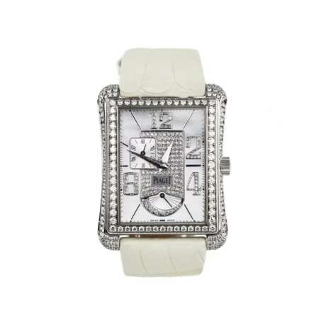 Часы Piaget Black Tie Emperador из 18 К белого золота и бриллиантов. G0A31022. - photo 1