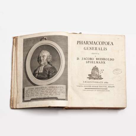 Spielmann, J., Pharmacopoea Generalis - photo 1