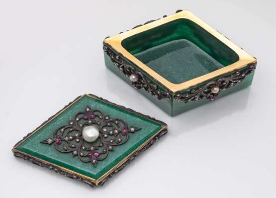 Feinste Juwelendose im höfischen Stil des 18. Jahrhunderts - Foto 3