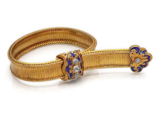 Brillant Armband im Stile Napoleon III - Foto 1