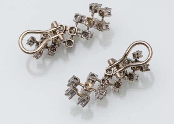 Paar Diamant-Ohrclips - photo 2