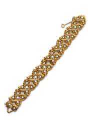 Extravagantes Vintage Brillant-Gold-Armband