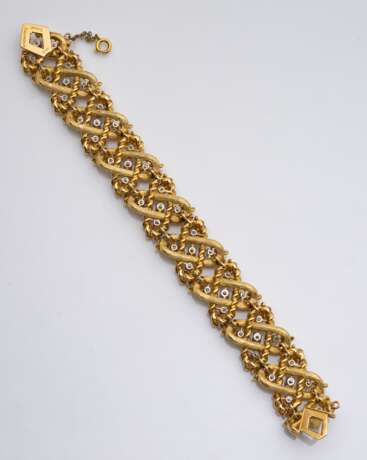 Extravagantes Vintage Brillant-Gold-Armband - photo 5
