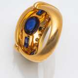 Saphir-Brillant Ring - photo 2