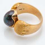 Granulat Ring mit Opal - photo 2