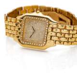 Goldene Diamantuhr im Stile Cartiers - photo 2