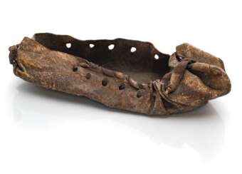 Mittelalterlicher Schuh aus Leder