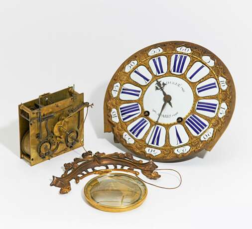 Uhrwerk und Zifferblatt Louis XV - Foto 1