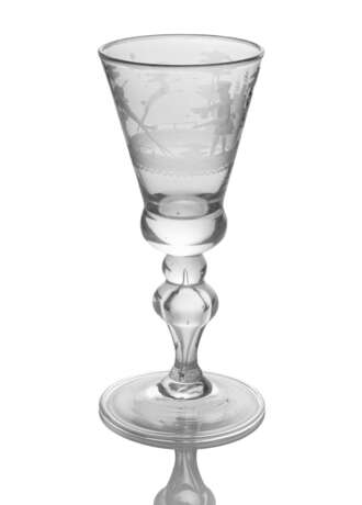 Barock Pokalglas mit Jagdszene - Foto 1
