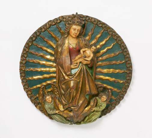 Großes Relief mit Maria als Himmelskönigin - photo 1
