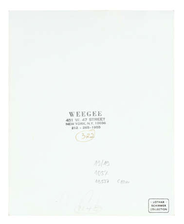 WEEGEE (1899-1968) - Foto 3