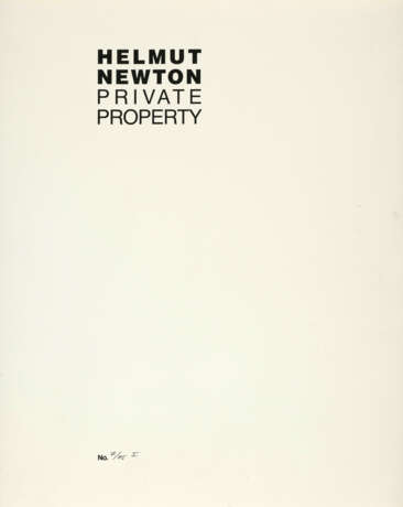 HELMUT NEWTON (1920-2004) - photo 4