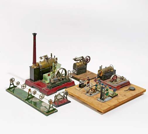 3 Modell-Dampfmaschinen - photo 1
