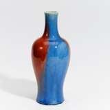 Vase mit Flambé-Glasur - Foto 1