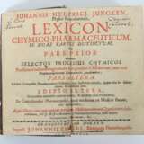Junkgen, Johannis Helfrici Lexicon chymico-pharmac… - Foto 4