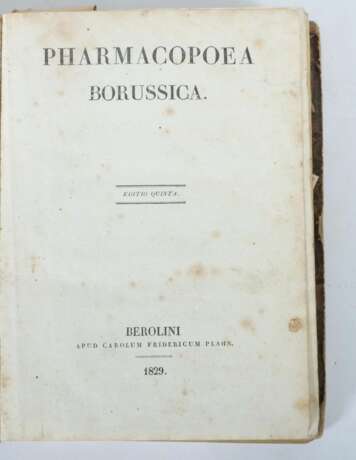 4 Bücher | Pharmacopoea Pharmacopoea Borussica, Be… - фото 6