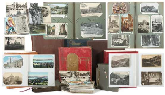 Umfangreiche Sammlung Postkarten 20. Jh., ca. 940… - фото 1
