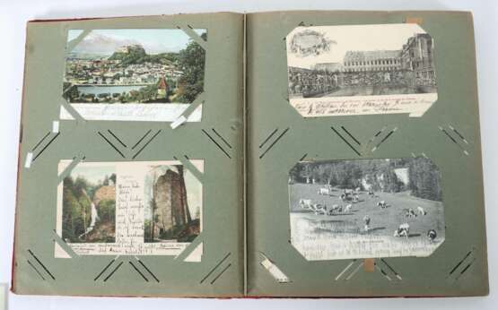 Umfangreiche Sammlung Postkarten 20. Jh., ca. 940… - фото 7