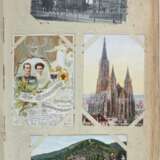 Jugendstil-Postkartenalbum überwiegend Anfang 20.… - фото 3
