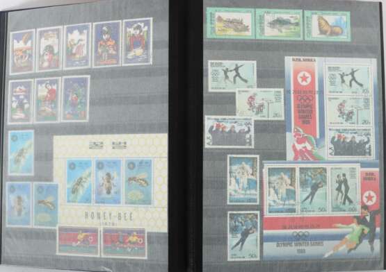 10 Briefmarkenalben umfangreiche internationale Sa… - фото 5