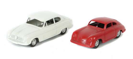 2 Modellautos Märklin, M: 1:43, 1 x Porsche 356 Co… - photo 1