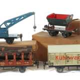 4 Güterwagen Märklin Spur 0, 1 x Kühlwagen 1793, B… - photo 1
