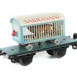 Tierwagen Märklin, Spur 0, Plattformwagen mit weiß… - Foto 1