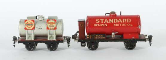 3 Kesselwagen Märklin Spur 0, 1 x Kesselwagen 1674… - Foto 2