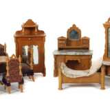 Umfangreiches Möbelset ca. um 1890, Kirschholz fur… - photo 1