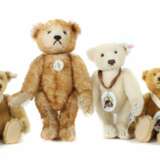 4 Teddy Bären Steiff, 3 x Geburtstags Teddy, 2 x c… - фото 1