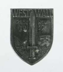 Abzeichen ''Westwall'' Wehrmacht, Heer, Mützenabze…