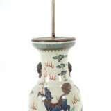 Nankingvase als Lampe China, 20. Jh., Porzellan, b… - photo 1