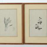 7 florale Holzschnitte Japan, 20. Jh., Papier, Dar… - фото 2