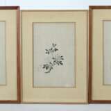 7 florale Holzschnitte Japan, 20. Jh., Papier, Dar… - Foto 5
