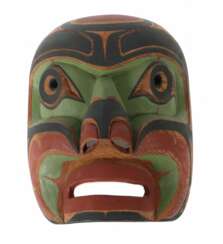 Maske vom Volk der Kwakiutl Kanada, 20. Jh., Holz,…