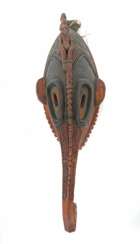 Ritualmaske aus Papua Neuguinea 20. Jh., Holz, ges…