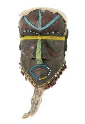 Bwoom-Maske der Kuba DR Kongo, Helmmaske, Holz ges…