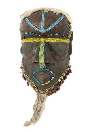 Bwoom-Maske der Kuba DR Kongo, Helmmaske, Holz ges… - фото 1