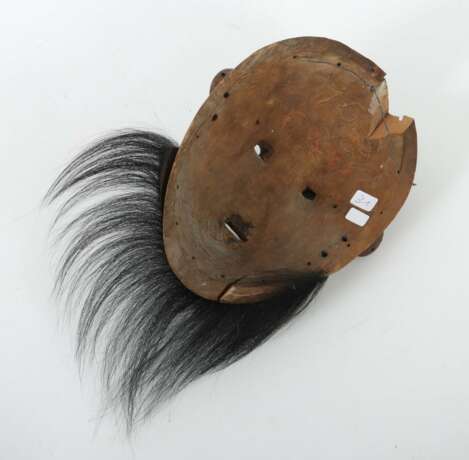 Maske mit Bartbesatz wohl DR Kongo/Volk der Lega,… - photo 2