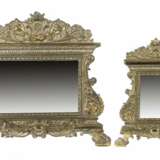 Zwei Spiegel mit christlichem Repoussé-Dekor wohl… - photo 1